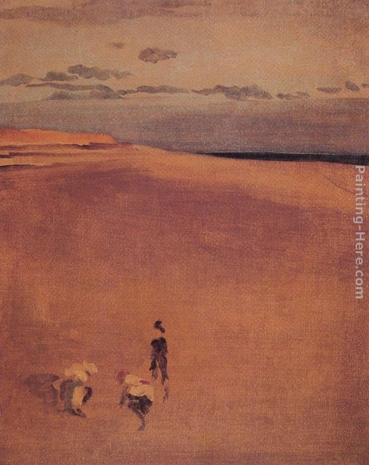 James Abbott McNeill Whistler The Beach at Selsey Bill